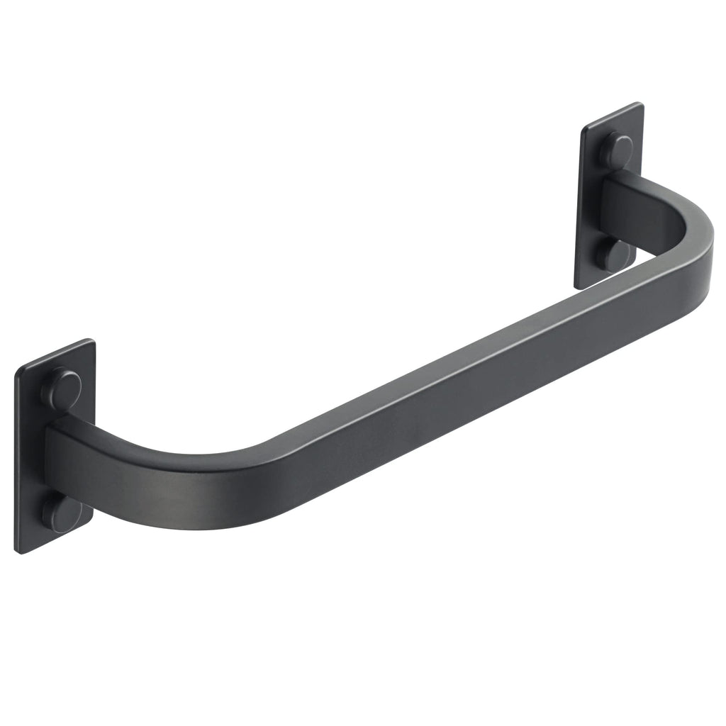 Bathroom Towel Bar, 16 inch Towel Racks for Bathroom Wall Mounted, SUS304 Stainless Steel Heavy Duty Towel Holder Bathroom Accessories Modern Home Decor, Matte Black Finished