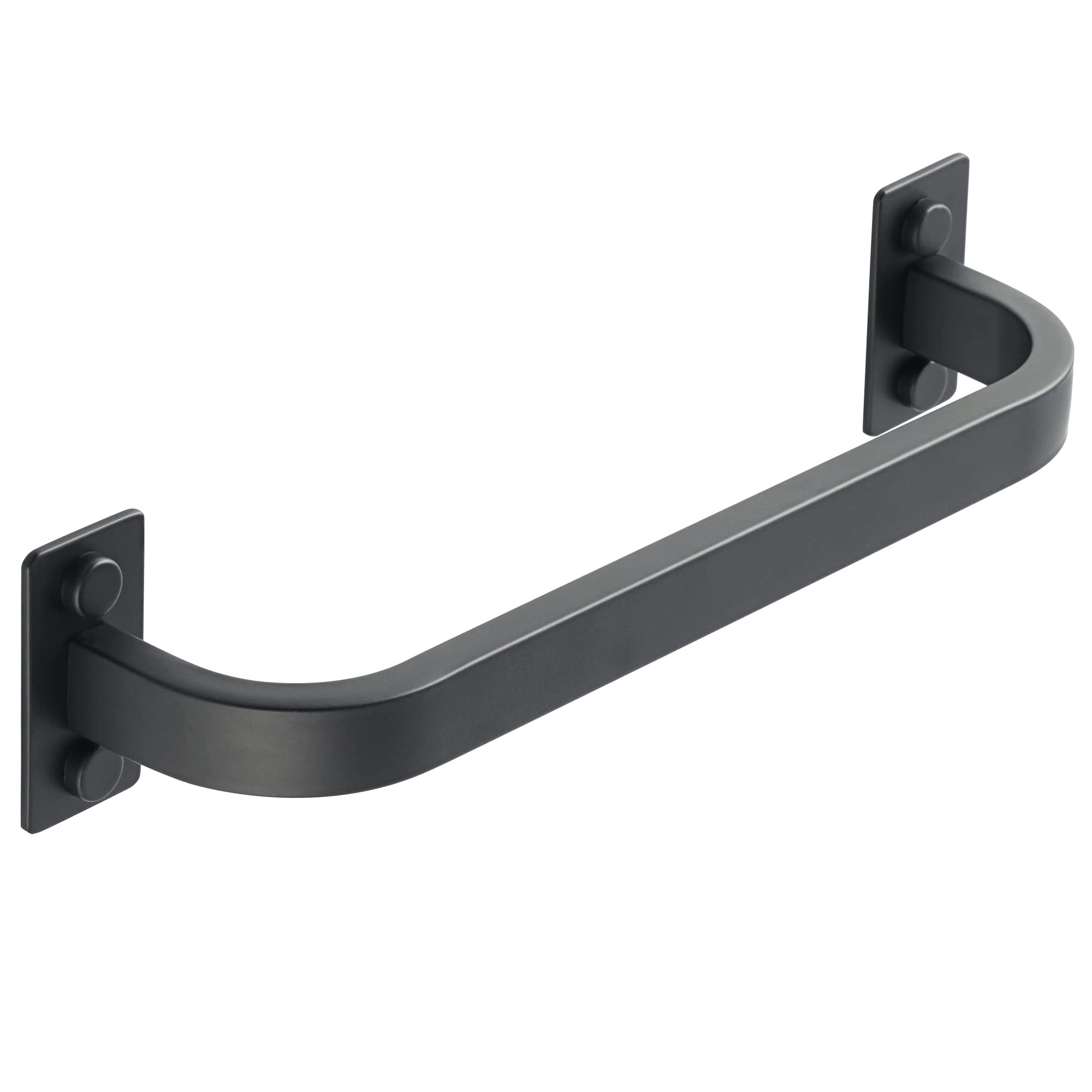 Bathroom Towel Bar, 16 inch Towel Racks for Bathroom Wall Mounted, SUS304 Stainless Steel Heavy Duty Towel Holder Bathroom Accessories Modern Home Decor, Matte Black Finished