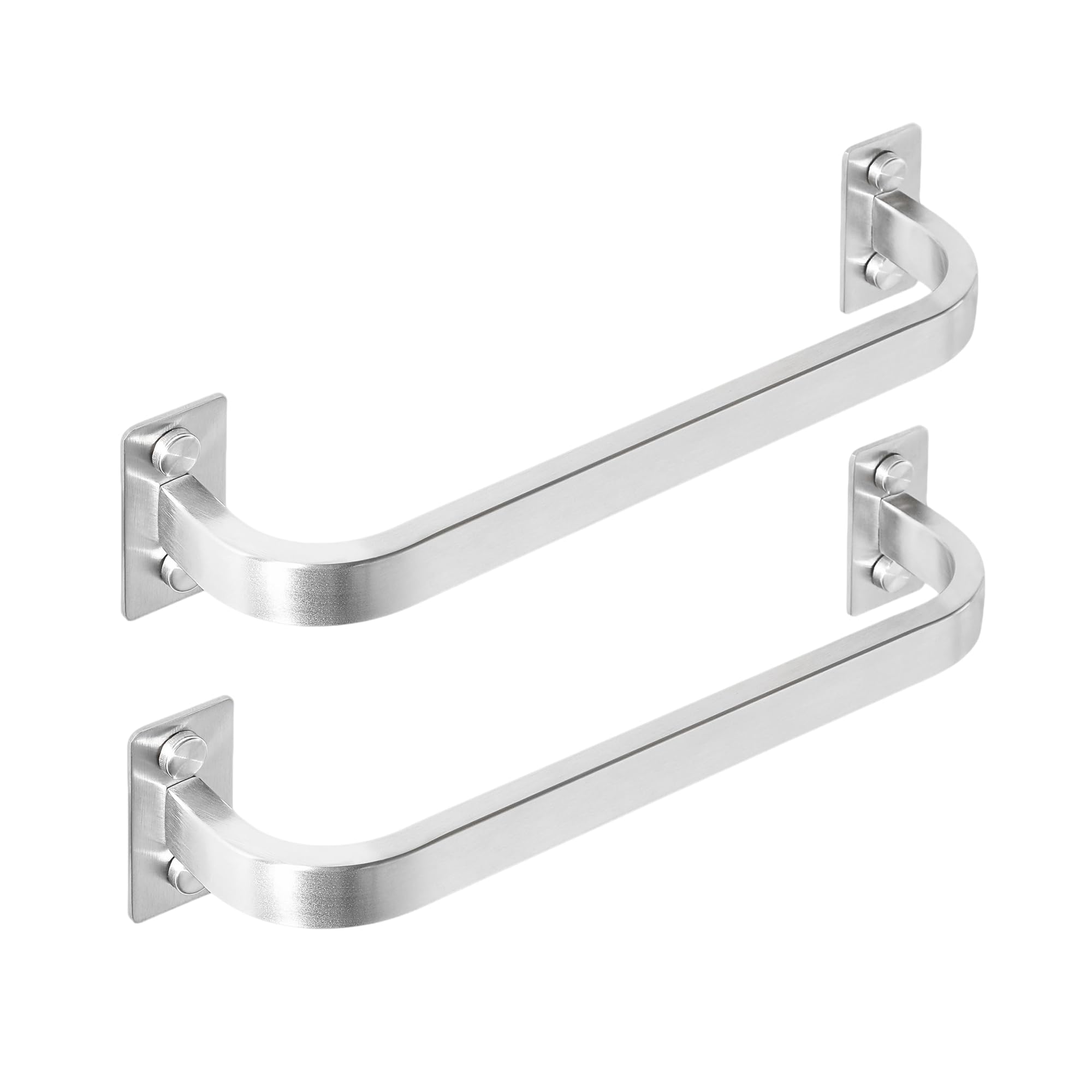 Bathroom Towel Bar, 16 inch Towel Racks for Bathroom Wall Mounted, SUS304 Stainless Steel Heavy Duty Towel Holder Bathroom Accessories Modern Home Decor, Matte Black Finished