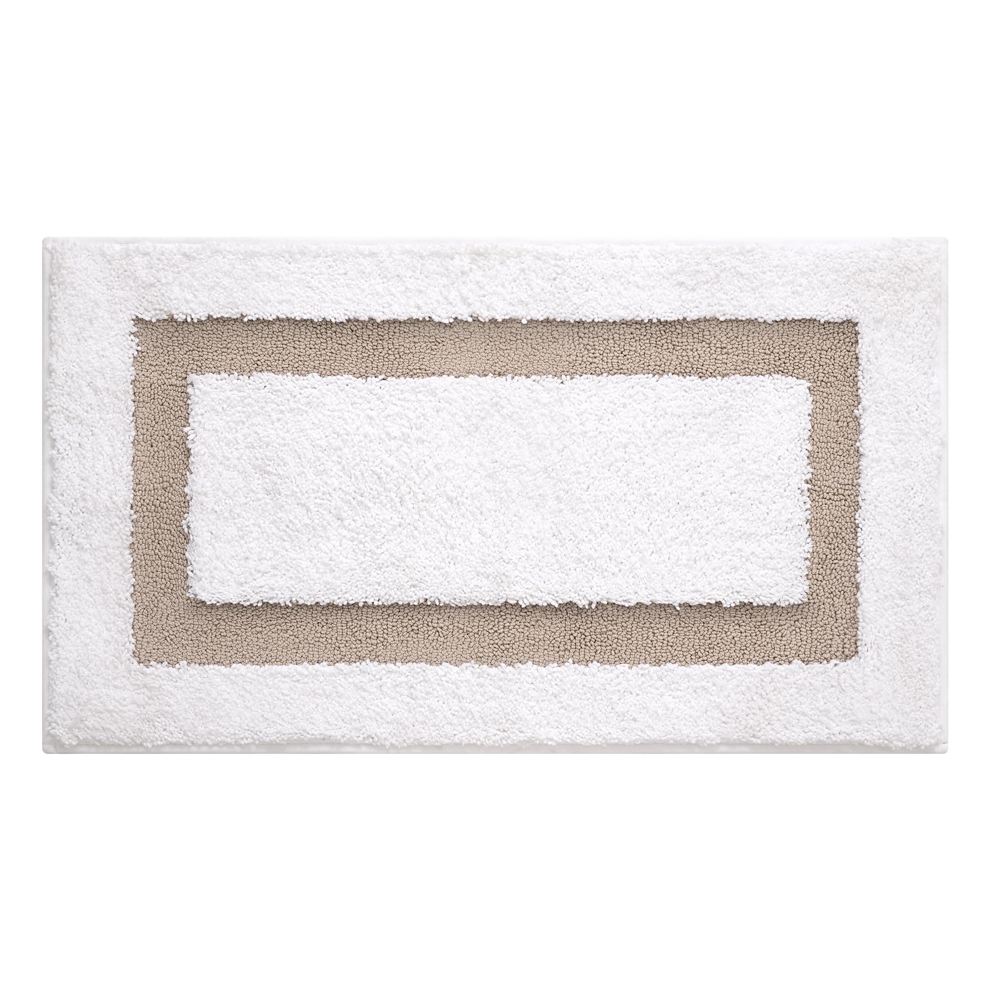GRANNY SAYS Gray Bathroom Rugs, Bath Mats for Bathroom Non-Slip, Super Soft and Water Absorbent, Microfiber Bath Rugs, Machine Wash Dry, Bath Rugs for Floor, Tub and Shower, 16" x 24"